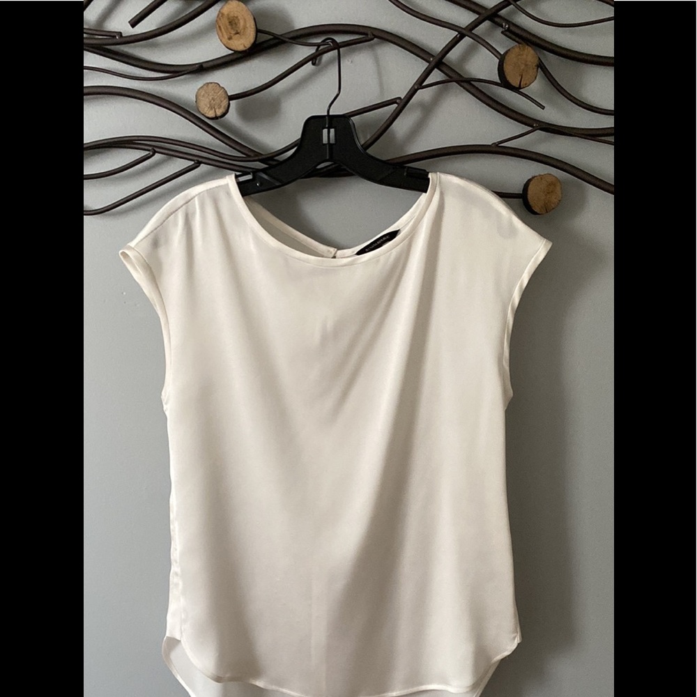 Banana Republic white blouse